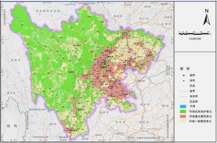 四川省将实行生态环境分区管控制度 成都为优先重点管控区域
