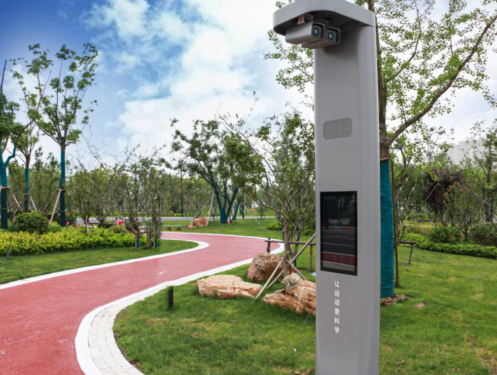 ai智慧健身步道亮相南海公园,全省首条!约吧