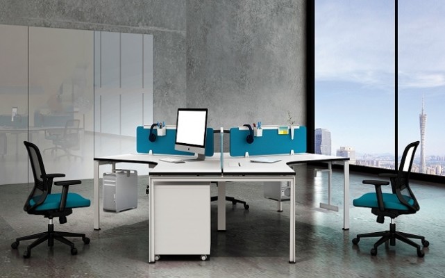 带分区模块化工作站,有效提升办公效率_合创优品