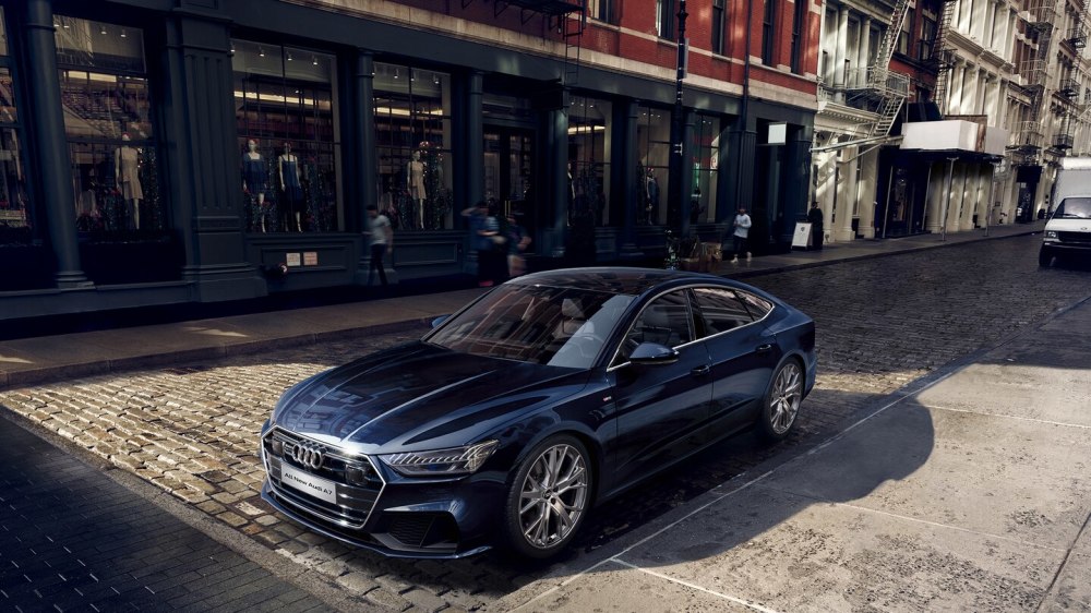 妖娆的车身 动感的大灯,2020款a7登场