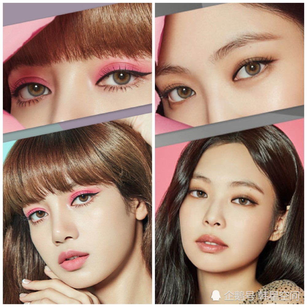 blackpink如何塑造混血双眸眼睛有神似水葡萄自然极具夏日感