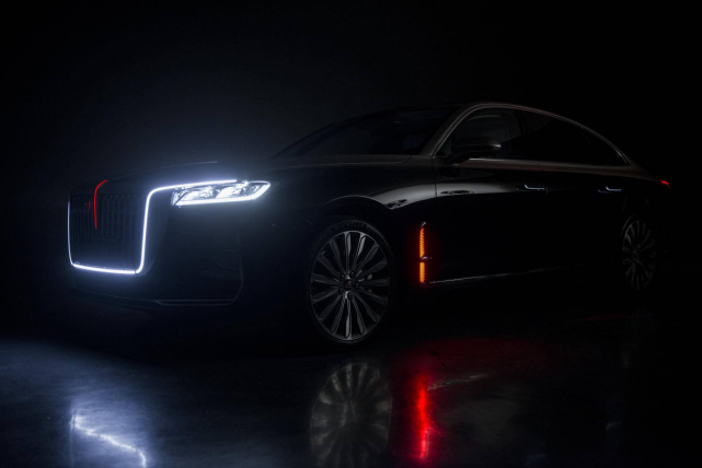 红旗h9真是太有想法了|红旗h9|车灯|红旗_汽车品牌|迎宾灯|大灯