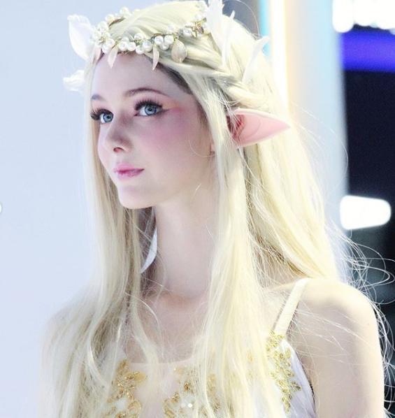 她被称"史上最美精灵",精灵扮相美艳不可方物,至今难有人突破