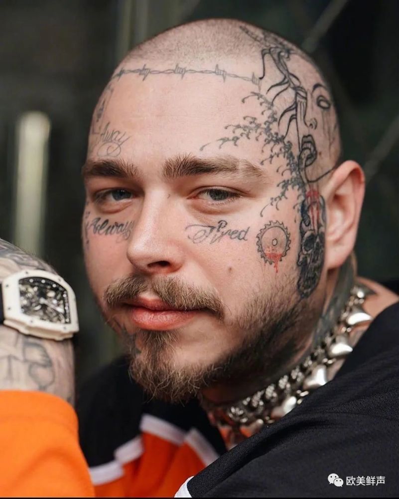 post malone最新硬照!霸气!