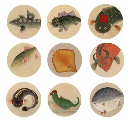 故宫有本清朝画册 画了300种生物 唯独这条美人鱼让专家很激动 腾讯新闻