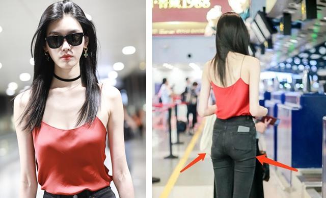 超模奚梦瑶生完娃身材刚恢复,这个部位却下垂了?网友:有点惨烈