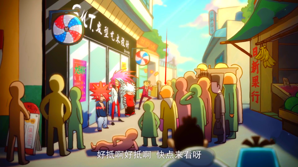 刺客伍六七:最新彩蛋,白胡子都过时了,梅花大侠代言阿柒理发店