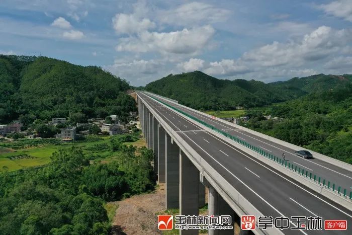 零距离感受玉湛高速就是这么爽广东段预计今年8月竣工