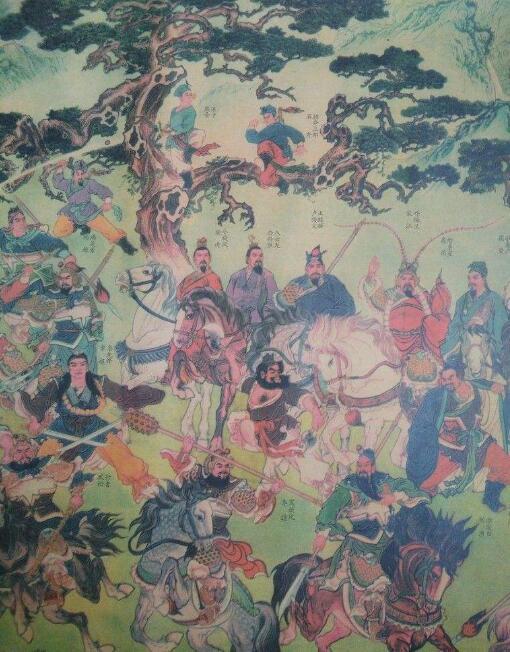 关胜|入伙时间很短的大刀关胜为什么能在梁山泊坐第五把交椅？