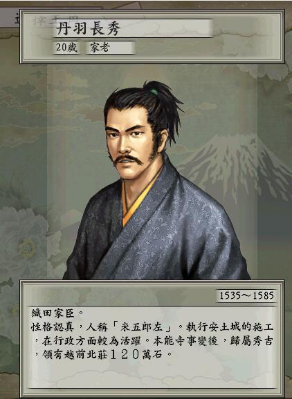 比织田信长还小的丹羽长秀在很多影视剧里为什么都是老头