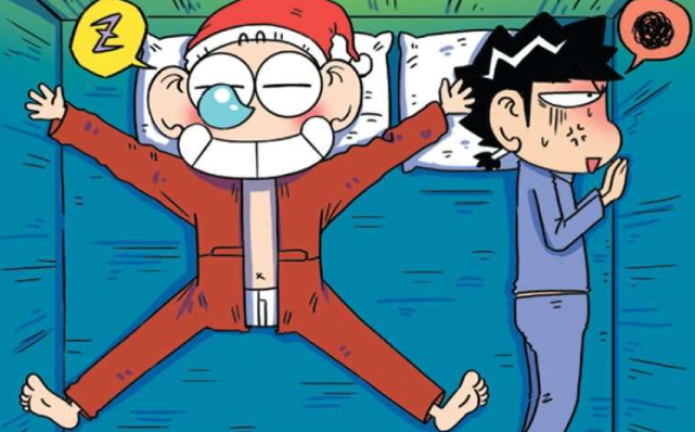 呆头穿戴两顶帽子与好兄弟同眠共枕导致旺财夜不能寐差点一命呜呼