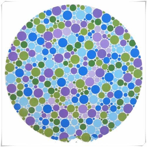 色盲测试:第2幅最难认,第3幅最好认,而色弱者:我看不出!