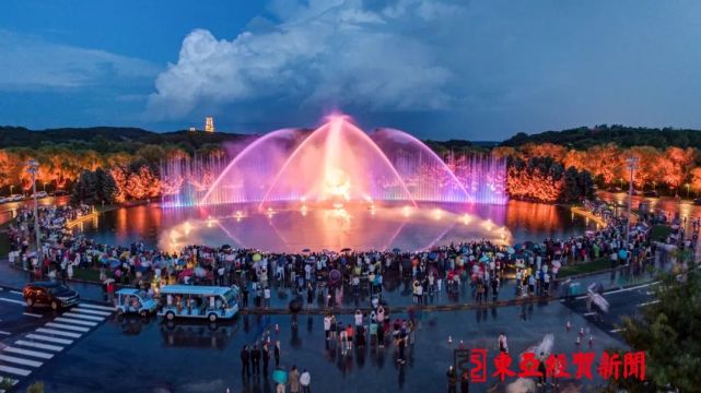七一净月潭音乐喷泉加场啦