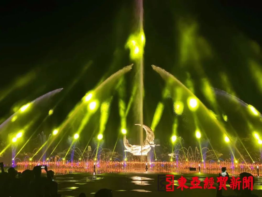 七一净月潭音乐喷泉加场啦