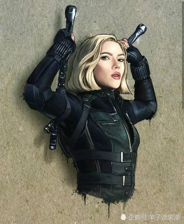 漫威漫画人物介绍寡姐