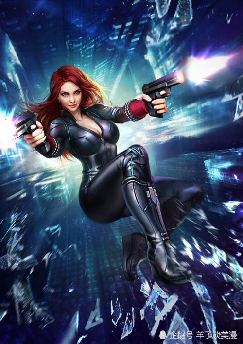 漫威漫画人物介绍:寡姐