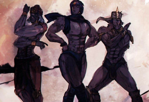 是魔改还是新番新版月下三兄贵惊呆观众这组合jojo打得过