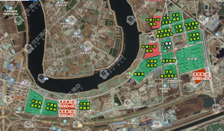 出师不利塘沽湾今年首度释出的3宗宅地宣告延期