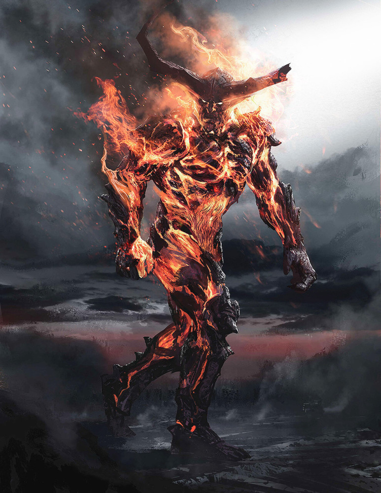 漫威角色被舍弃概念造型红骷髅火焰巨人原本更加瘆人