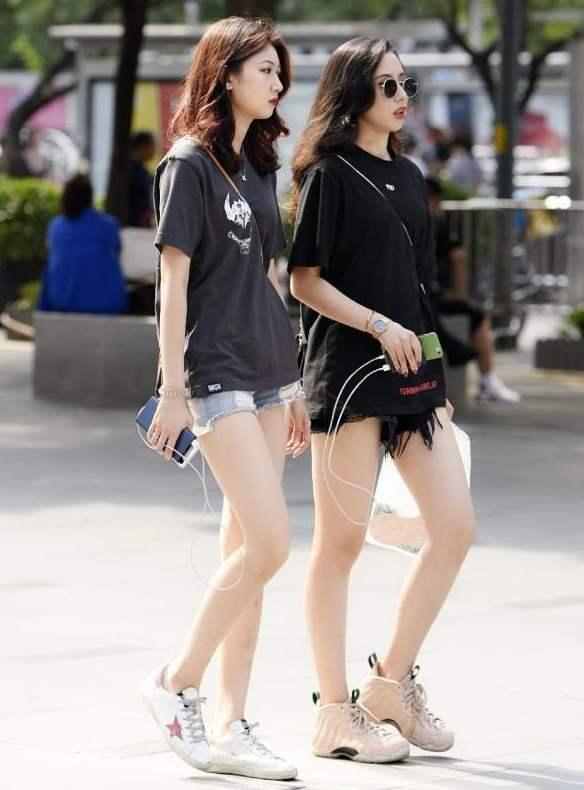 街拍:又到了上街养眼的季节了,非常的nice啊