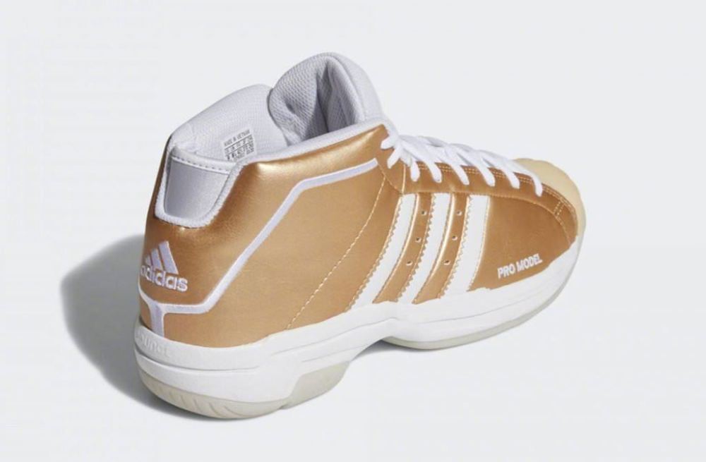 adidas pro model 2g全新玫瑰金配色发售_腾讯新闻