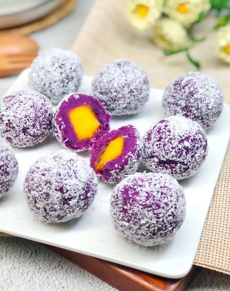 紫薯别再蒸着吃了多加这一步香甜有营养秒变饭后小甜点