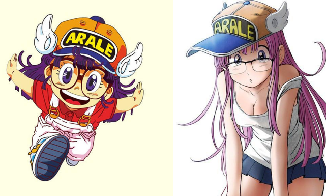 如果动漫里的角色长大会变成什么样阿拉蕾的变化最让人想不到