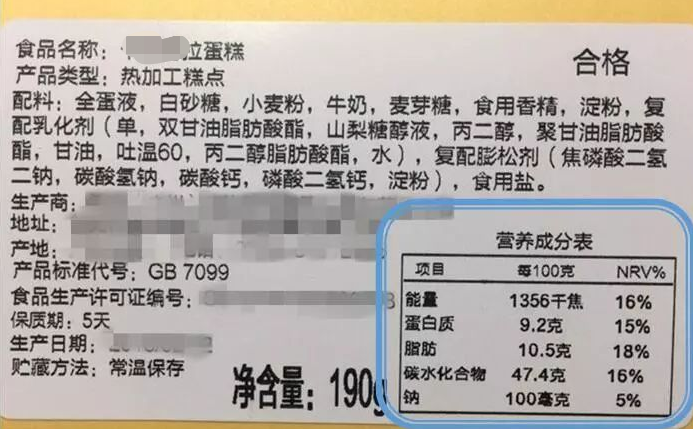 给孩子吃任何食物之前,都建议宝妈看看营养成分表,商品名称可能骗你