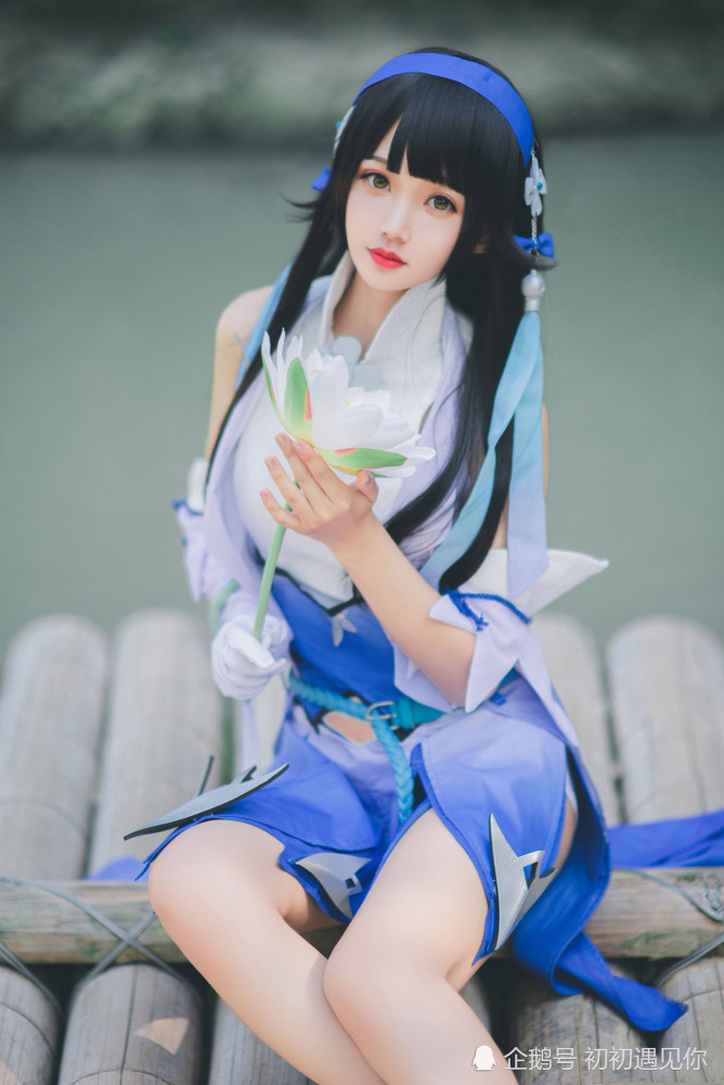 萌妹子真人cosplay西施,微妙微翘,天生丽质 最有价值之物,给最珍贵之