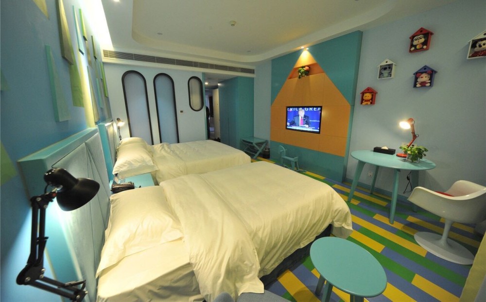 上海的这家亲子主题酒店宛如动物园童话般的装修处处都是小动物