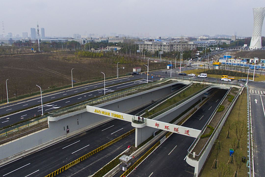 殷行路隧道图片