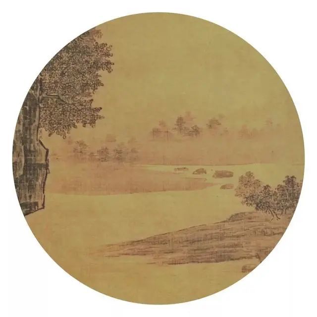 山腰楼观图|宋代萧照《山腰楼观图》作品欣赏