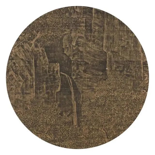 山腰楼观图|宋代萧照《山腰楼观图》作品欣赏