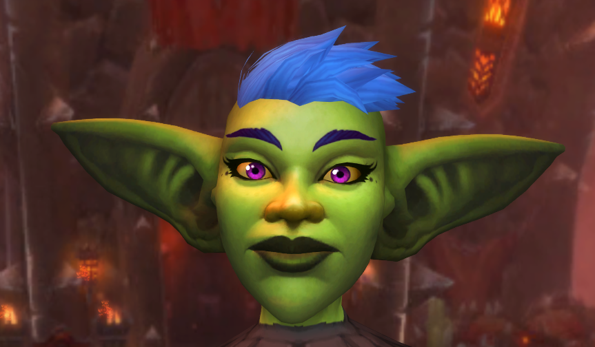 魔兽90前瞻真开放捏脸已经实装的地精女性定制外观浏览