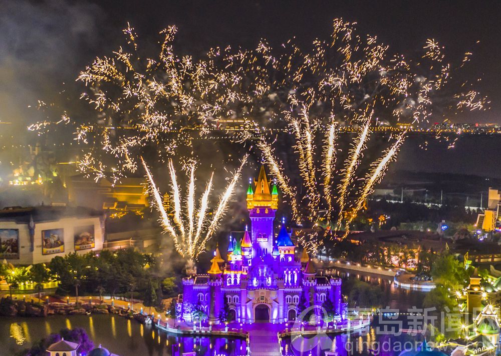 夜游青岛方特梦幻王国 激情浪漫惊险刺激玩到嗨