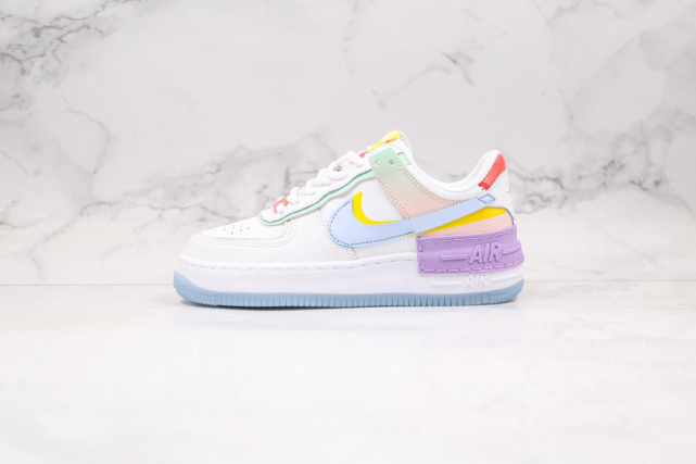 nikeairforce1小仙女气息马卡龙糖果色空军一号板鞋