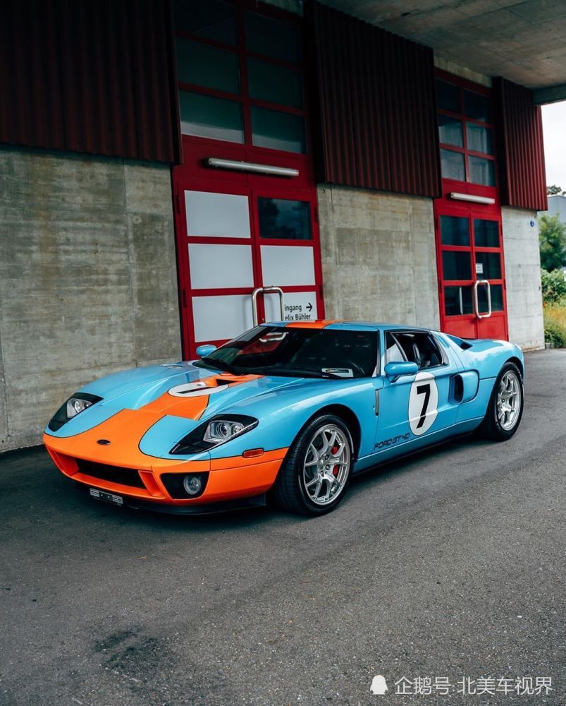 迫使法拉利退出勒芒的神车福特gt40