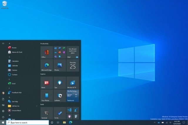 微软发布windows 10全新开始菜单并增添纯色背景 腾讯新闻