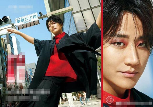 黄轩|继带女友见长辈后，黄轩新广告“突破”引争议，大红眼妆神似尚雯婕