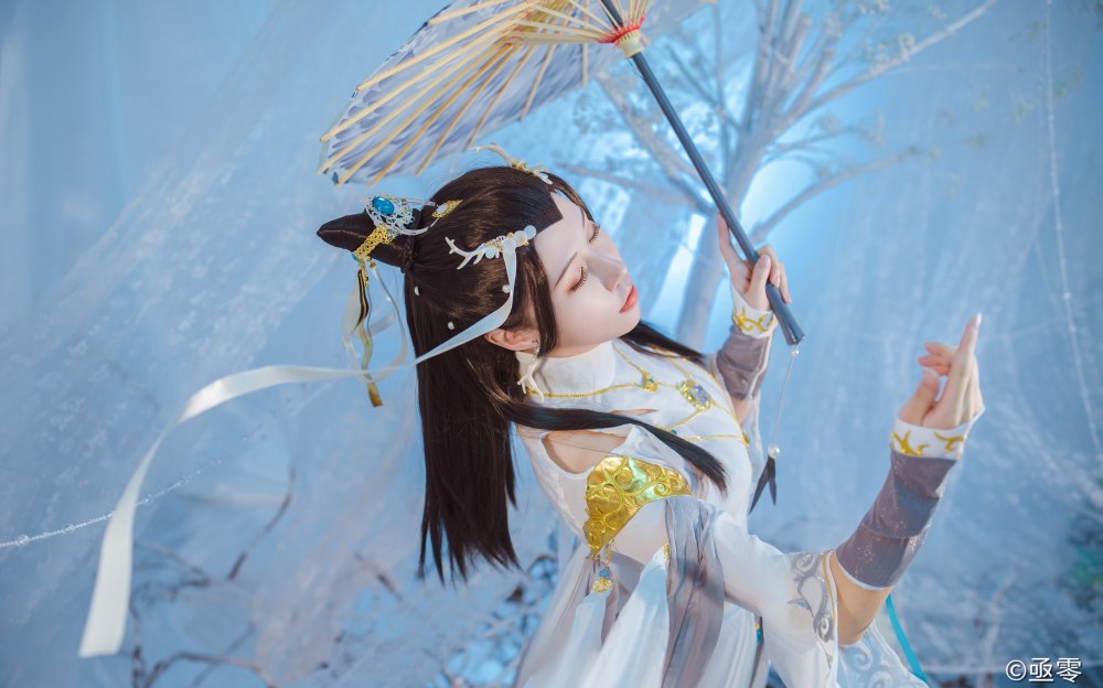 《剑网3》鹤梦伞娘