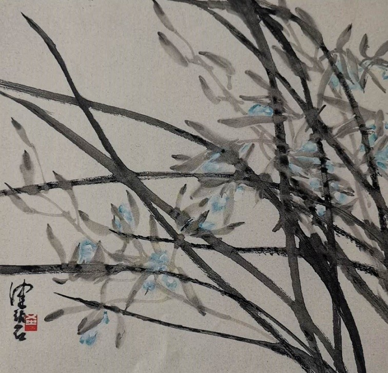 陈佩秋|【纪念】国香无绝——陈佩秋先生的画兰艺术