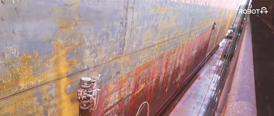 史河科技船舶除锈机器人全球领先为近100艘超大型船舶完成除锈