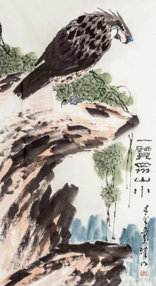 王书平:鹰击长空 雄奇灵秀