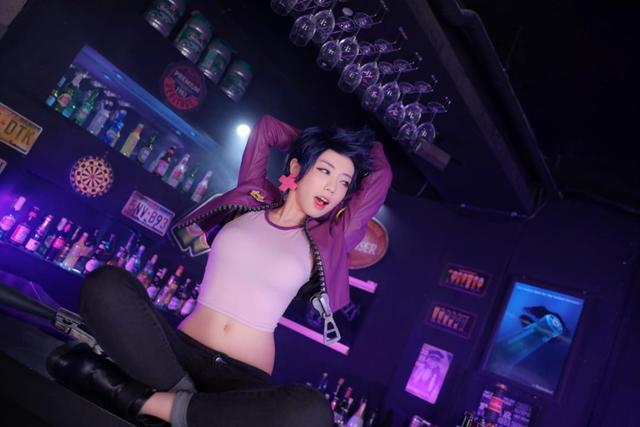 网友:只等一个lisa|真人cos|coser|杰西|lisa|小姐姐|荒野乱斗