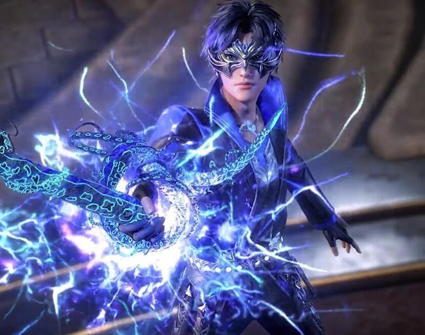 斗罗大陆唐三蓝银皇形象有多惊艳蓝色长发酷似阿银只凭背影让唐昊失神