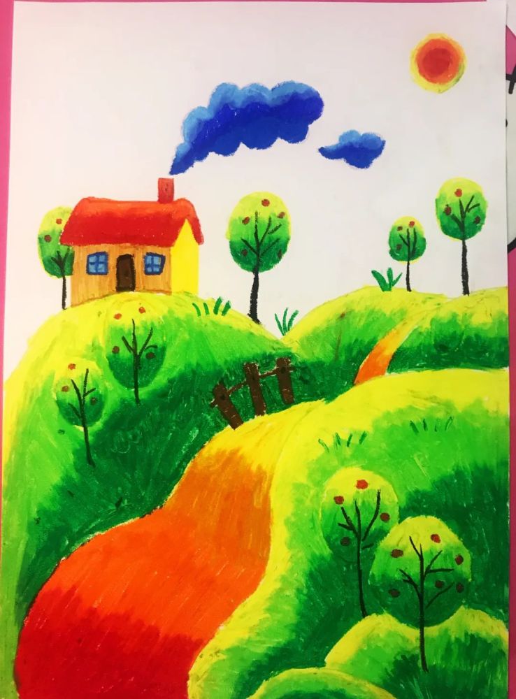 但马克笔的颜色就是比彩铅要鲜艳,也是一种风格哦.