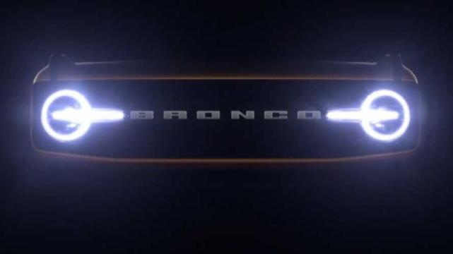 7月13日正式亮相 全新福特Bronco预告图