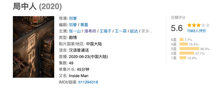 潘粤明|潘粤明长点心吧！《白夜追凶》后再无爆款，两部新剧都被吐槽