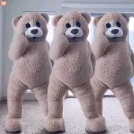 表情特辑沙雕跳舞玩偶熊系列一