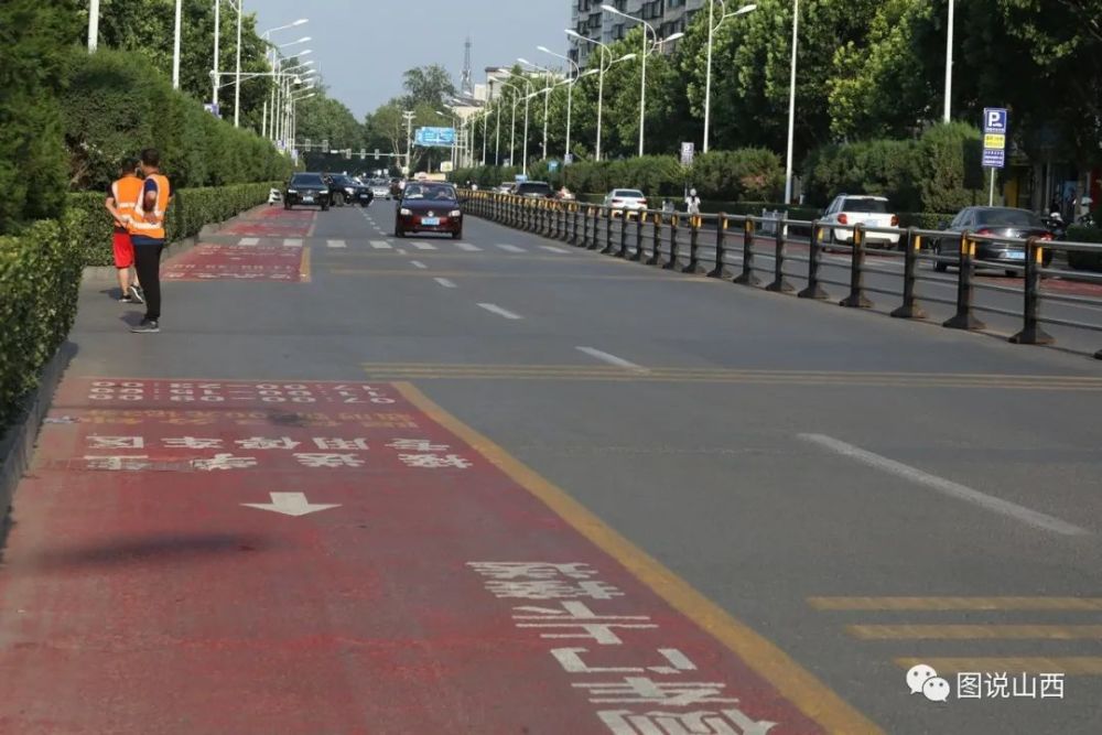 山西临汾解放西路不堵车了